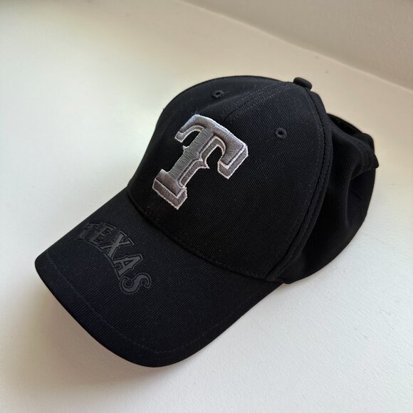 Texas Rangers Hat Bundle – ’47 Brand Black Cap & Fan Favorite Blue/Gray Cap - Picture 5 of 16
